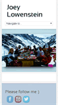 Mobile Screenshot of joeylowenstein.com